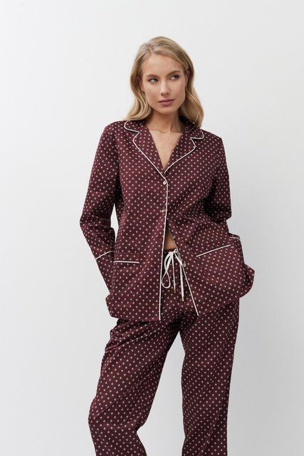 Жіноча піжама зі штанами Georgette long Georgette pajama long фото