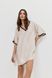 Пляжное женское платье туника Aruelle Horizon dress бежевое Horizon dress фото 1