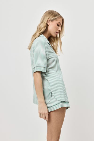 Женская пижама с шортами Moss short Moss pajama short фото