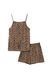 Піжама жіноча майка з шортами Aruelle Kianna pajama short тигровий принт Kianna pajama short фото 9