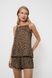 Піжама жіноча майка з шортами Aruelle Kianna pajama short тигровий принт Kianna pajama short фото 4