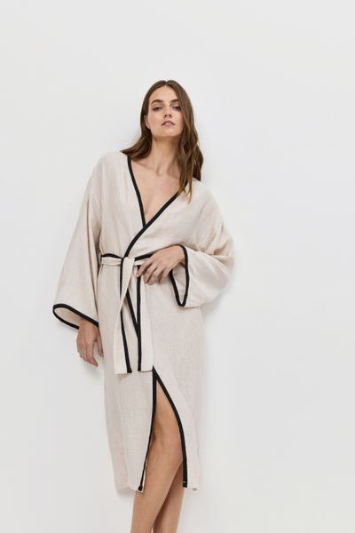 Женская туника-кимоно Aruelle Horizon gown бежевая Horizon gown фото