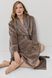 Женский халат Demi bathrobe taupe Demi bathrobe taupe фото 6