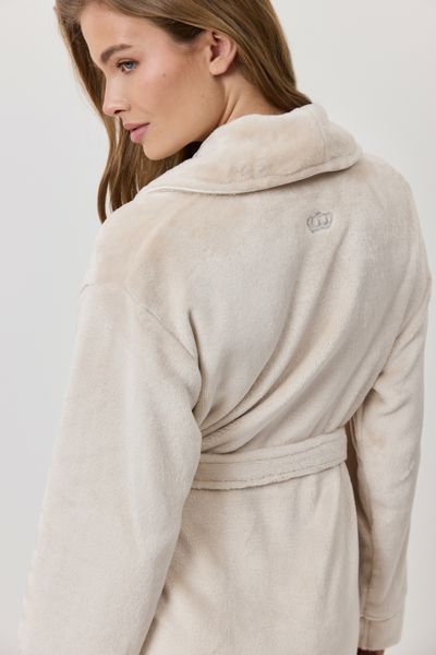 Жіночий халат Eva bathrobe cr&egrave;me Eva bathrobe cr&egrave;me фото
