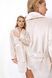 Жіночий халат Eva bathrobe cr&egrave;me Eva bathrobe cr&egrave;me фото 4