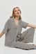 Піжама жіноча сорочка зі штанами Aruelle Vesper pajama long геометричний принт Vesper pajama long фото 5
