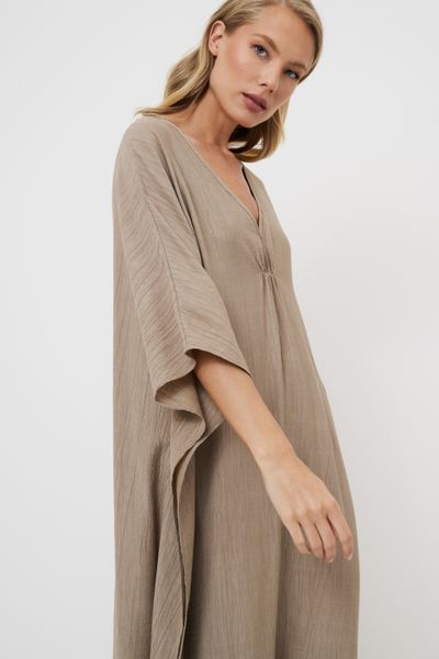 Женское летнее платье Cade Aruelle бежевое Cade dress  фото